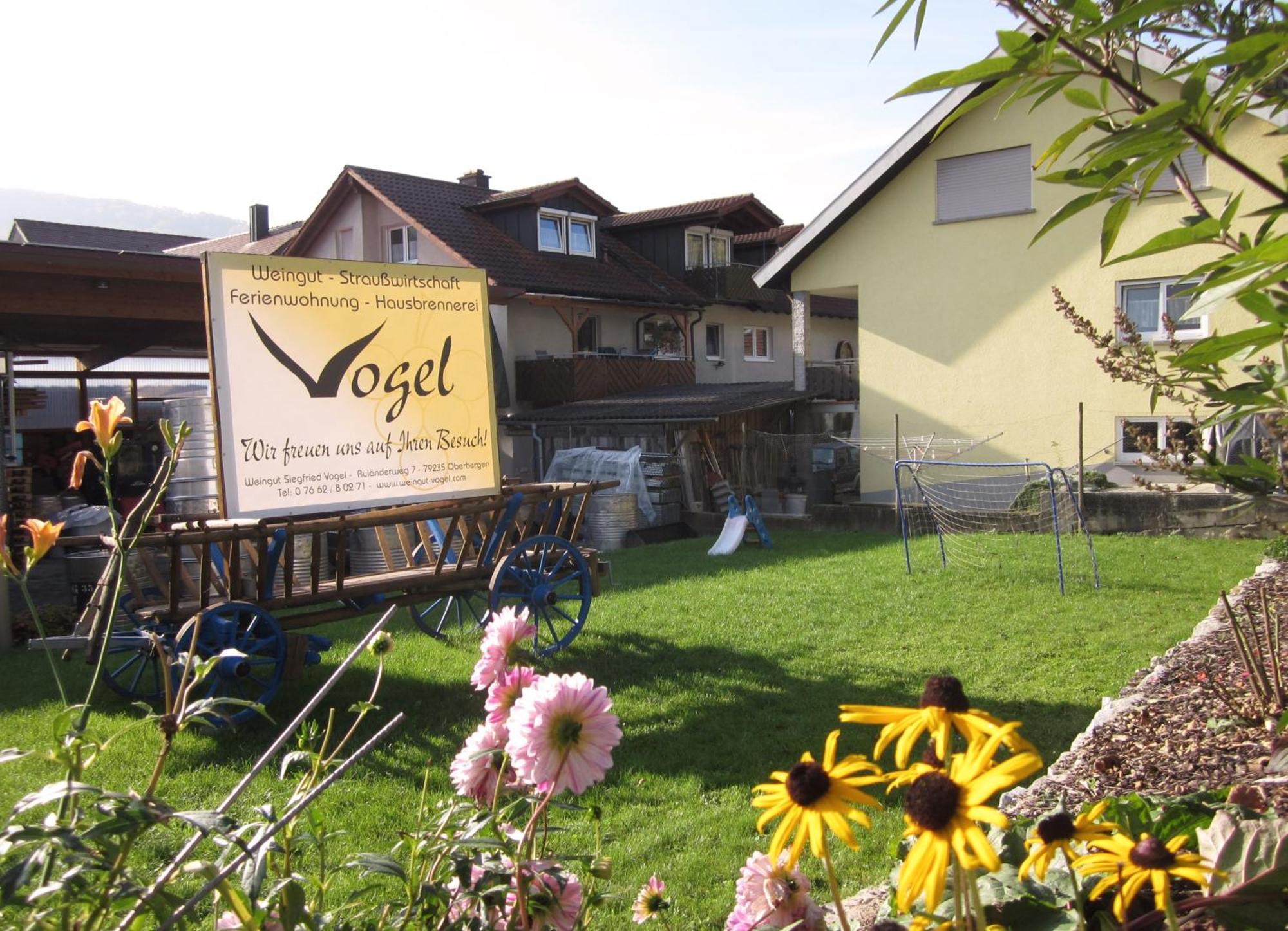 Weingut & Strausswirtschaft Vogel Lejlighed Vogtsburg Eksteriør billede